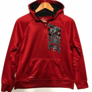 BOYS NIKE THERMA-FIT HOODIE (L)